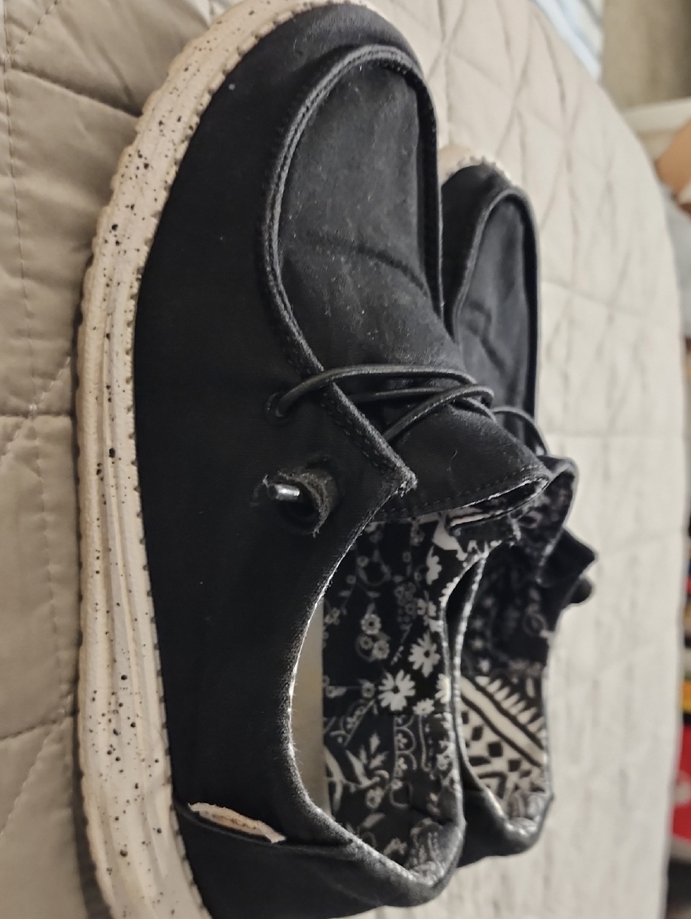 Hey Dude Women's Wendy Canvas Slip-On Sneakers